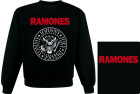 mikina bez kapuce Ramones - logo