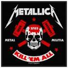 nášivka Metallica - Metal Militia