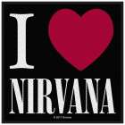 nášivka I Love Nirvana