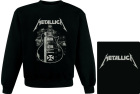 mikina bez kapuce Metallica - Hetfield cross
