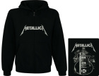 mikina s kapucí a zipem Metallica - Hetfield cross