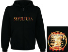 mikina s kapucí a zipem Sepultura - Against