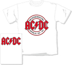 bílé triko AC/DC - High Voltage Rock And Roll