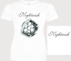 bílé dámské triko Nightwish - rudder