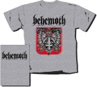 šedivé pánské triko Behemoth