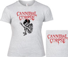 šedivé dámské triko Cannibal Corpse - Foetus