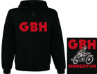 mikina s kapucí a zipem G.B.H. - Momentum