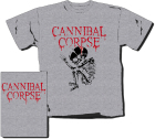 šedivé pánské triko Cannibal Corpse - Foetus