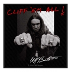 nášivka Metallica - Cliff Burton Patch Cliff em all
