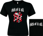 dámské triko Sick Of It All - logo