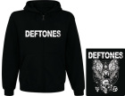 mikina s kapucí a zipem Deftones