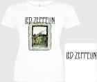 bílé dámské triko Led Zeppelin - Untitled