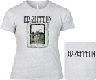 šedivé dámské triko Led Zeppelin - Untitled