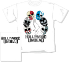 bílé triko Hollywood Undead - Mask