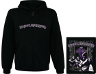 mikina s kapucí a zipem Black Sabbath - purple band