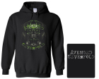 mikina s kapucí Avenged Sevenfold Green Logo