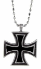 přívěsek na krk maltézský kříž 3,8 cm