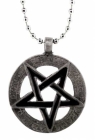 přívěsek na krk Pentagram 3 cm V