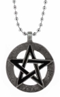 přívěsek na krk pentagram 3 cm VI