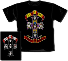 triko Guns n Roses - Scull Crest Apetite For Destruction