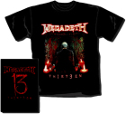 triko Megadeth - Thirteen 13
