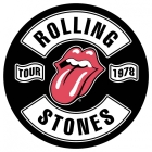 nášivka na záda, zádovka Rolling Stones - Tour 1978