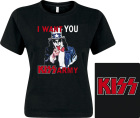 dámské triko Kiss - I Want You Kiss Army