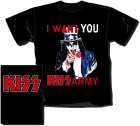 dětské triko Kiss - I Want You Kiss Army