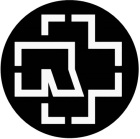 placka, odznak Rammstein - logo