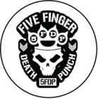 placka, odznak Five Finger Death Punch