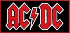 nášivka AC/DC - Red and White Logo