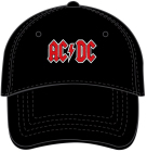 kšiltovka AC/DC - red white