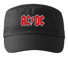 army kšiltovka AC/DC - red white