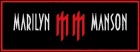 nášivka nápis Marilyn Manson