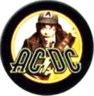 placka, odznak AC/DC - High Voltage Angus