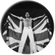 placka, odznak Queen - Freddie