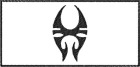 bílá nášivka Soulfly - logo