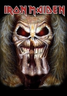 plakát, vlajka Iron Maiden - Eddie finger