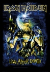 plakát, vlajka Iron Maiden Live after death