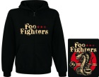mikina s kapucí a zipem Foo Fighters
