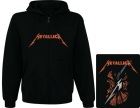 mikina s kapucí a zipem Metallica - Broken Guitar