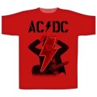 triko AC/DC - Angus PWR UP red