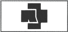 bílá nášivka Rammstein - full logo