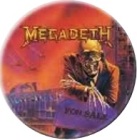 placka, odznak Megadeth - Peace Sells