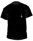 triko s výšivkou Obrácený kříž