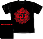 triko Rammstein - red logo