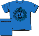 modré triko Rammstein - logo