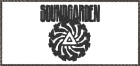 bílá nášivka Soundgarden