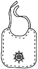bryndák s výšivkou Arkhon Infaustus - logo