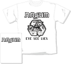 bílé triko Nasum - Eye See Lies